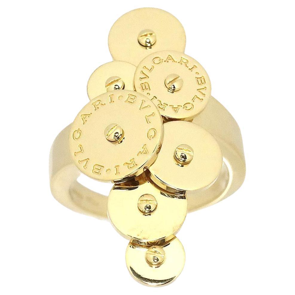 Bvlgari Cicladi Collection Ring in 18k Yellow Gold For Sale