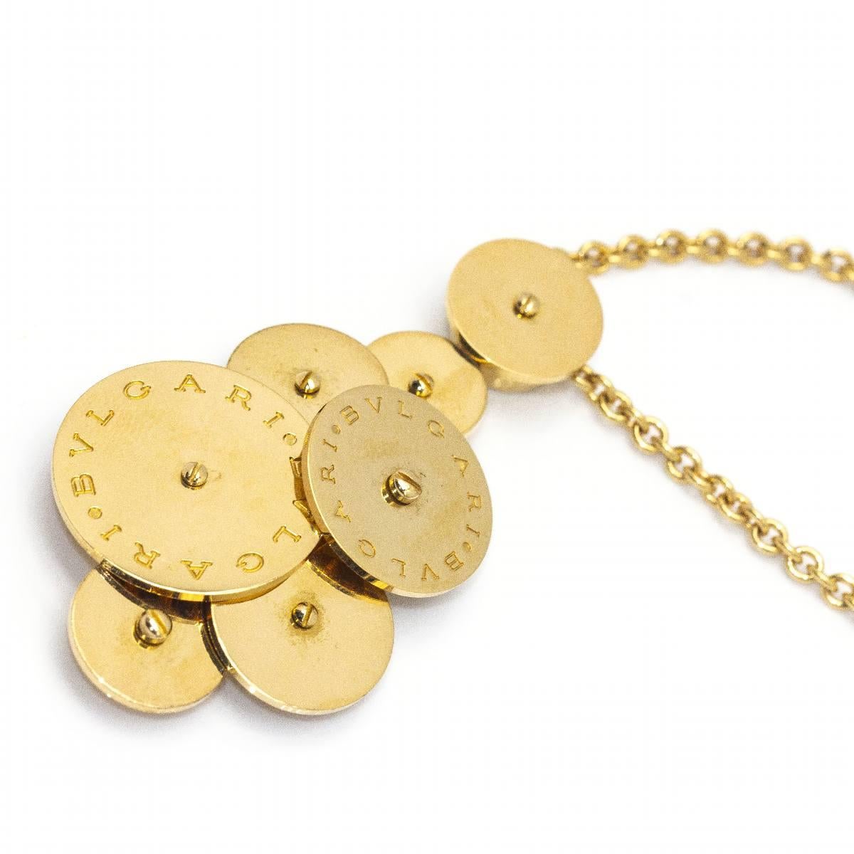 BVLGARI CICLADI Necklace in Yellow Gold In Excellent Condition For Sale In Barcelona, CT