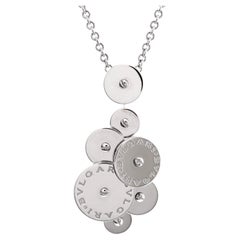 Bvlgari Cicladi Pendant Necklace 18k White Gold