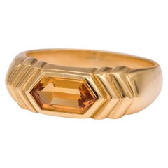 Bvlgari Citrine Ring