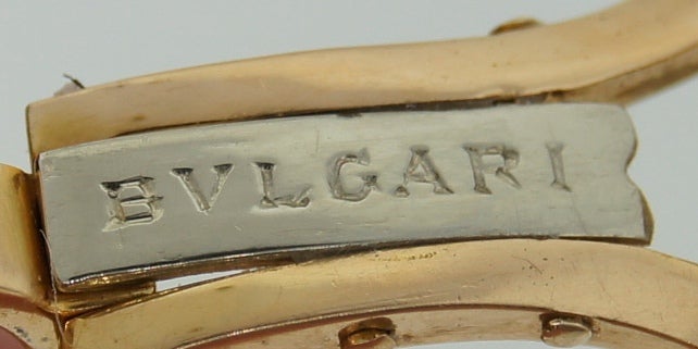 Bvlgari Coral Diamond Gold Ring and Earrings Set Bulgari 1
