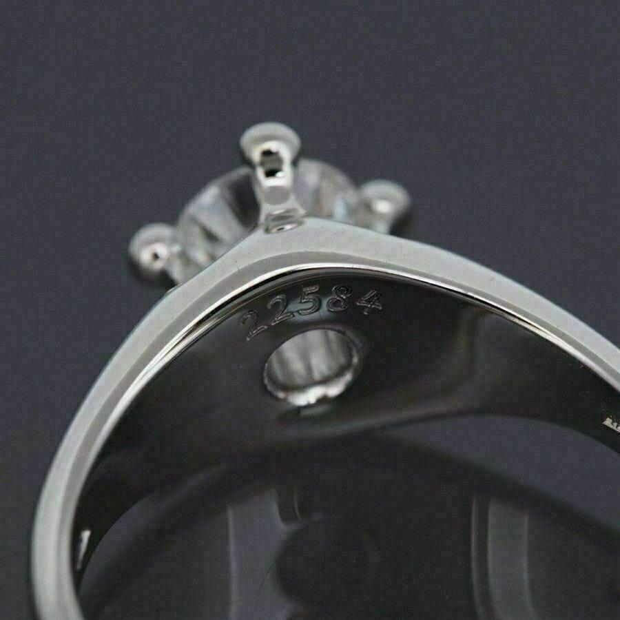 Women's Bvlgari Corona 0.70ct Diamond Solitaire Ring Platinum 950 US 6.25