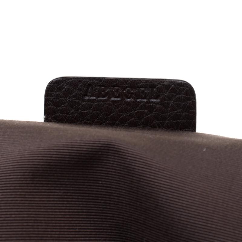 Women's Bvlgari Dark Brown Signature Fabric and Leather Shoulder Bag