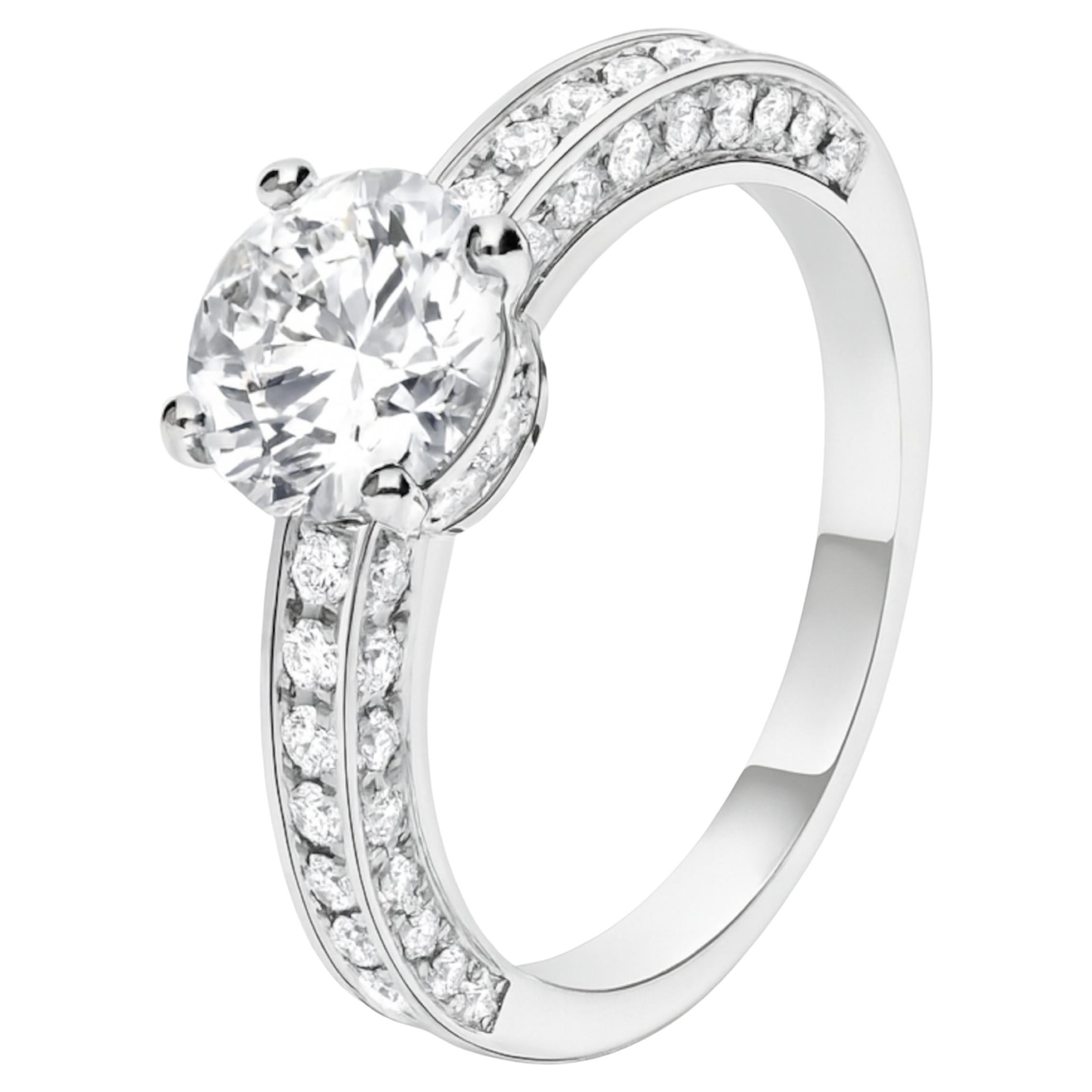 Bvlgari "Dedicata a Venezia" Bague en platine avec diamants