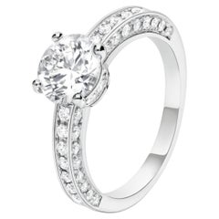 Bvlgari “Dedicata a Venezia” Platinum Diamond Ring