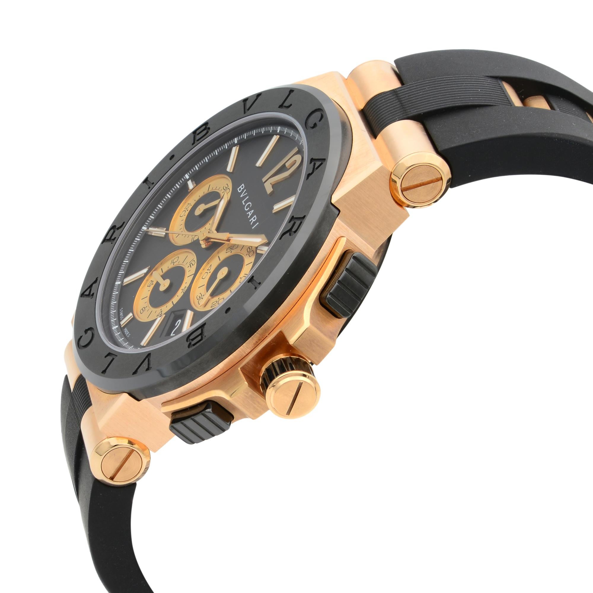 bvlgari diagono rose gold