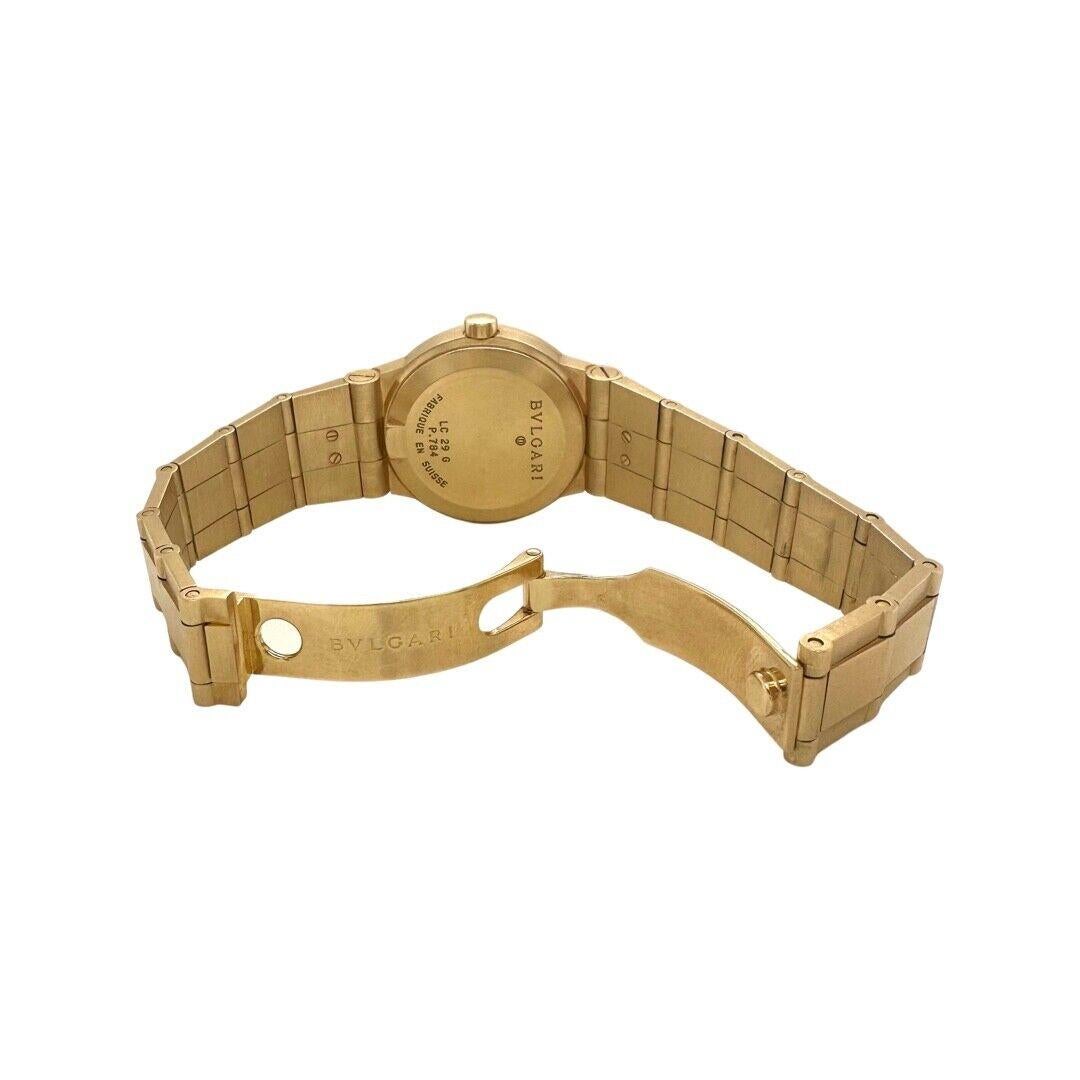 Bvlgari Diagono 18k Gelbgold LCV 29G Automatikuhr (Moderne)
