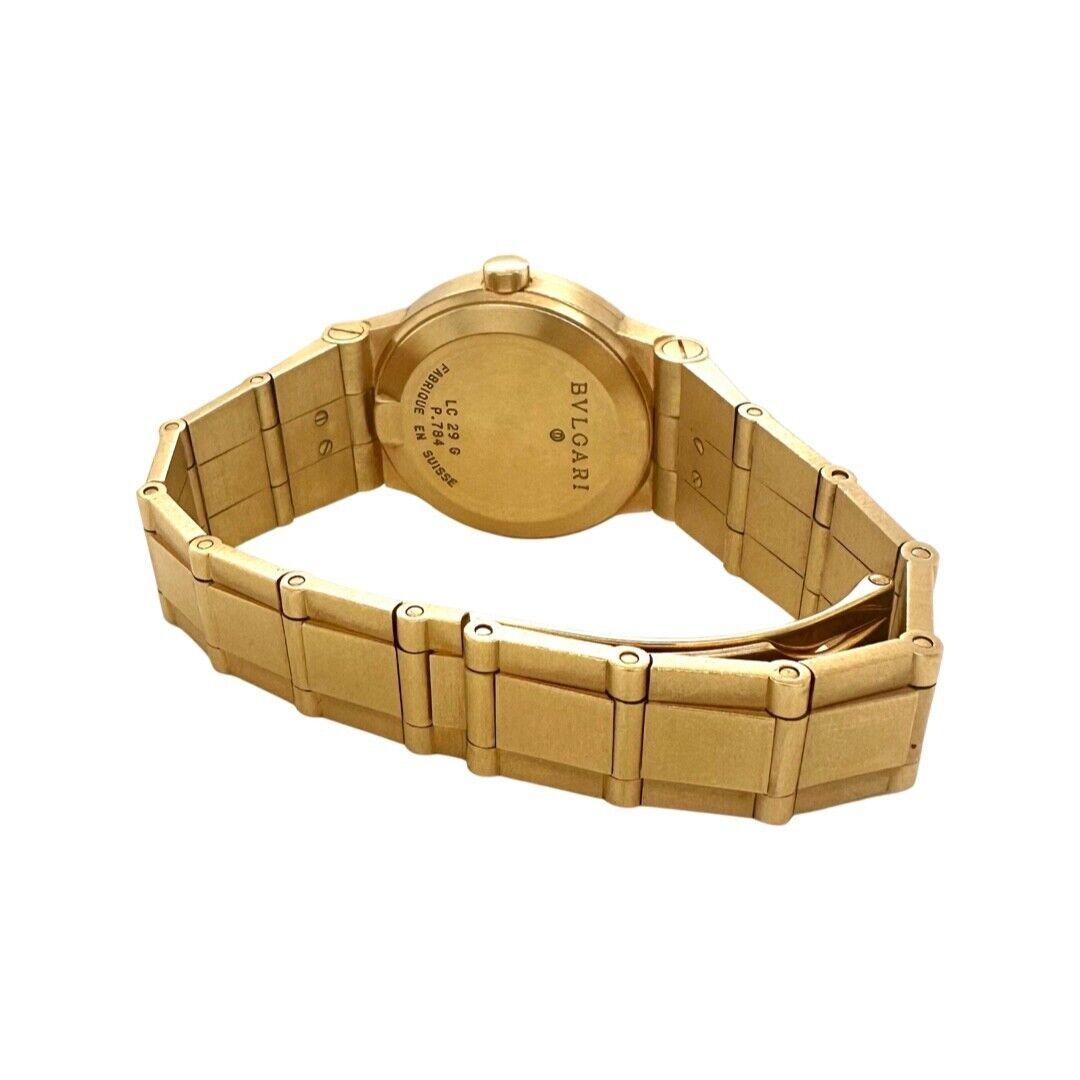Bvlgari Diagono 18k Gelbgold LCV 29G Automatikuhr im Zustand „Gut“ in Miami, FL