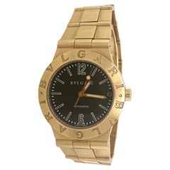 Bvlgari Diagono 18k Gelbgold LCV 29G Automatikuhr