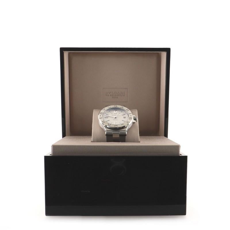 Condition: Excellent. Minor wear throughout.
Accessories: Warranty Card - Dated, Authenticity Card, Box, Instruction Booklet
Measurements: Case Size/Width: 40mm, Watch Height: 10mm, Band Width: 22mm, Wrist circumference: 7.0