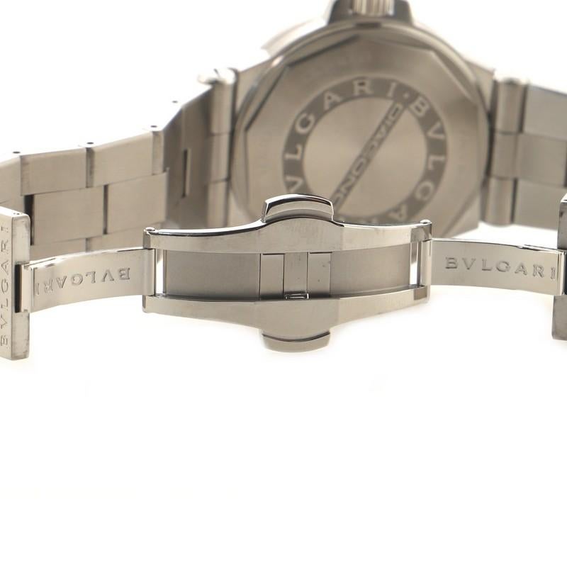 Bvlgari Diagono Automatic Watch Stainless Steel 40 3