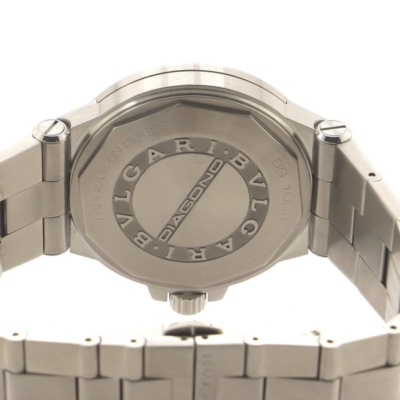 Bvlgari Diagono Automatic Watch Stainless Steel 40 4