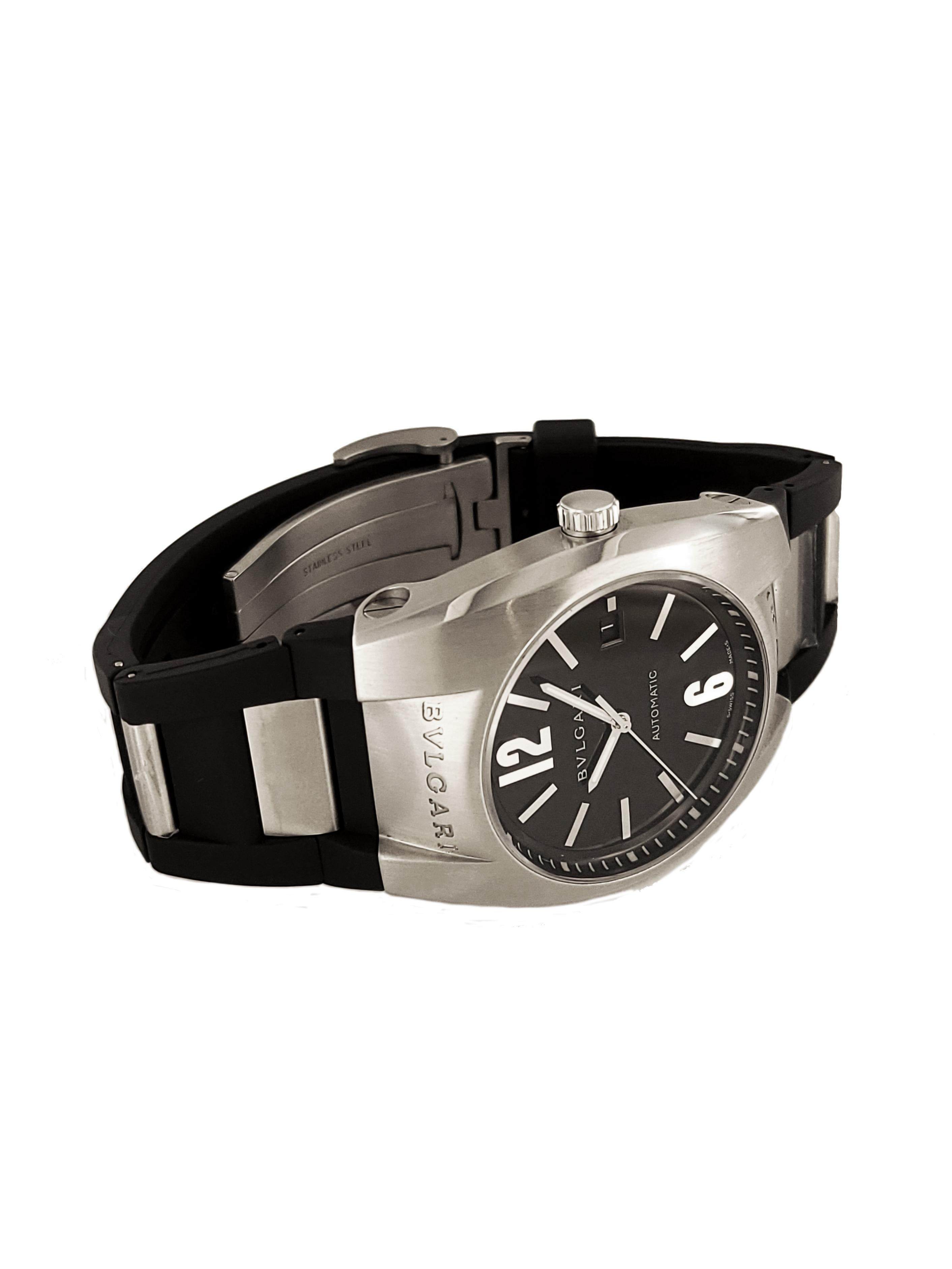 Bvlgari Diagono Ergon EG40S 40mm Watch In New Condition For Sale In New York, NY