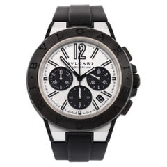 Bvlgari Diagono Magnesium Chronograph Automatic Watch Ceramic and Rubber