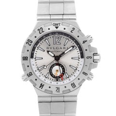 Bvlgari Diagono Professional GMT Steel Automatic Mens Watch GMT40s