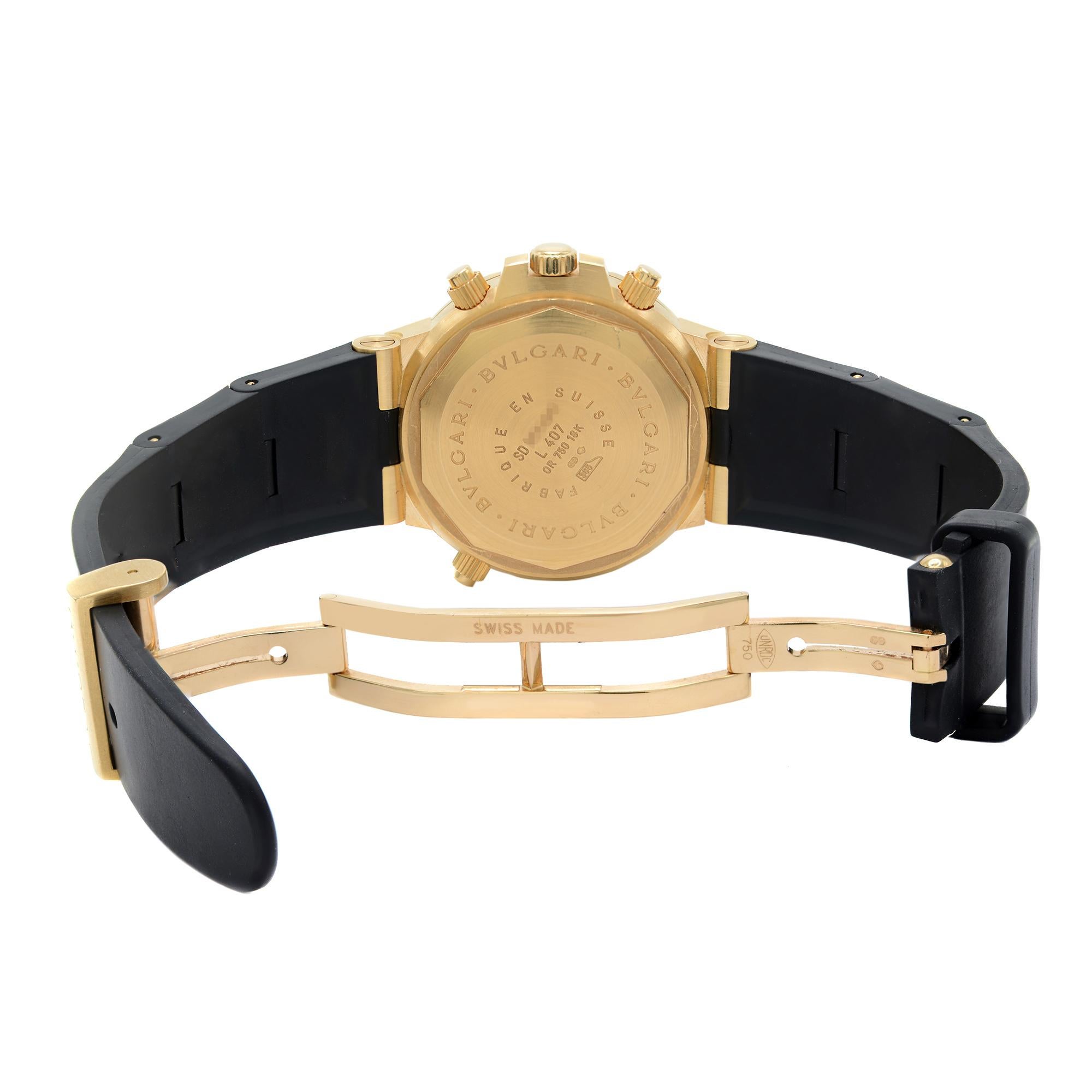 bulgari diagono scuba gold