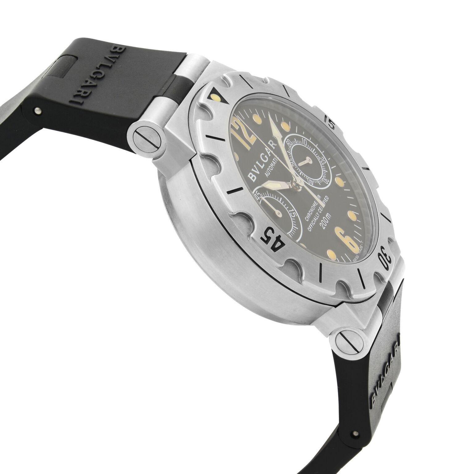 bvlgari chronometer officially certified 200m