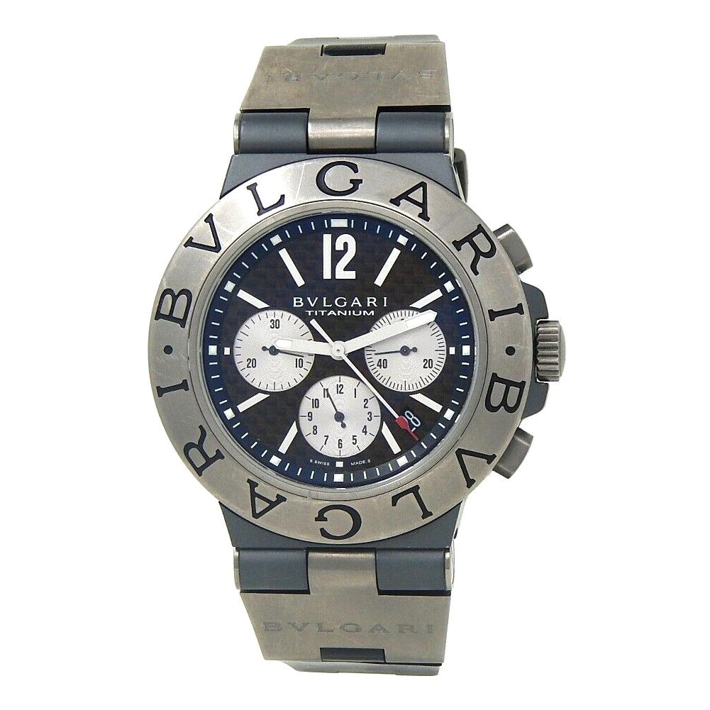 Bvlgari Diagono Titanium Men's Watch Automatic TI 44 TA CH For Sale