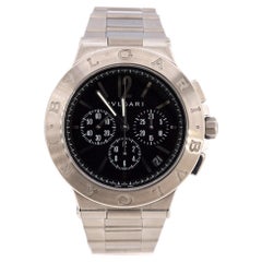 Bvlgari Diagono Velocissimo Cronografo Automatico Orologio Acciaio 41