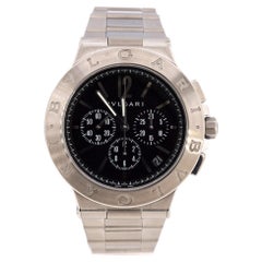 Bvlgari Diagono Velocissimo Chronograph Automatic Watch Stainless Steel 41