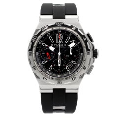 Bvlgari Diagono X-PRO Chronographe Cadran Noir Automatique Montre Homme DP45BSTVDCHGMT