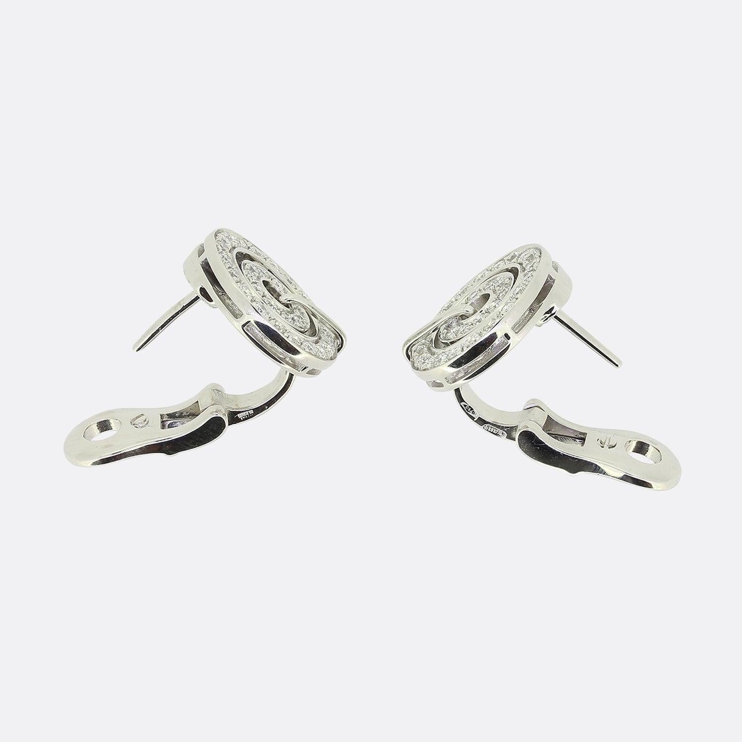 Taglio brillante Orecchini Astral con diamanti Bvlgari in vendita