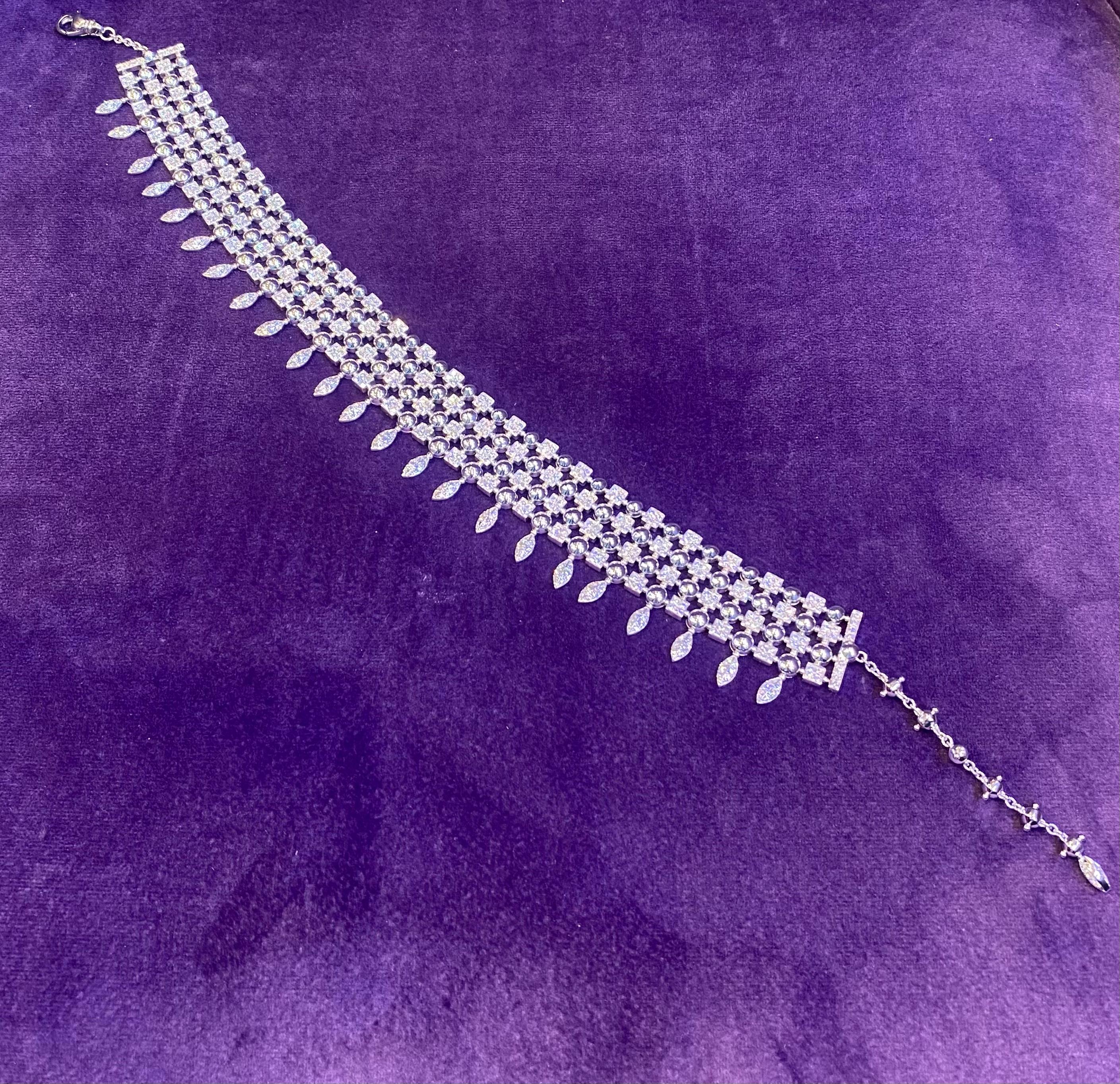 Bvlgari Diamond Choker Necklace 2