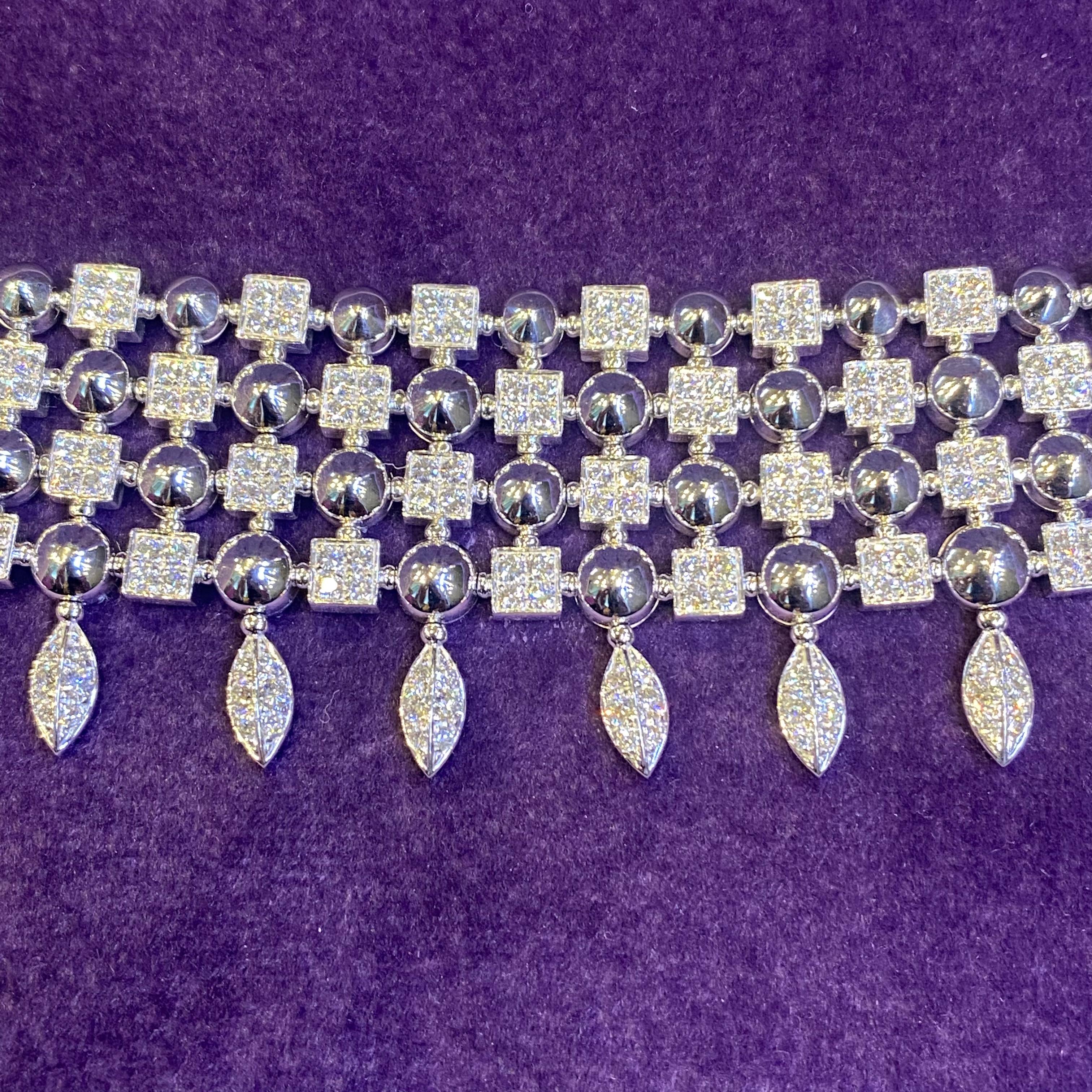 Women's Bvlgari Diamond Choker Necklace