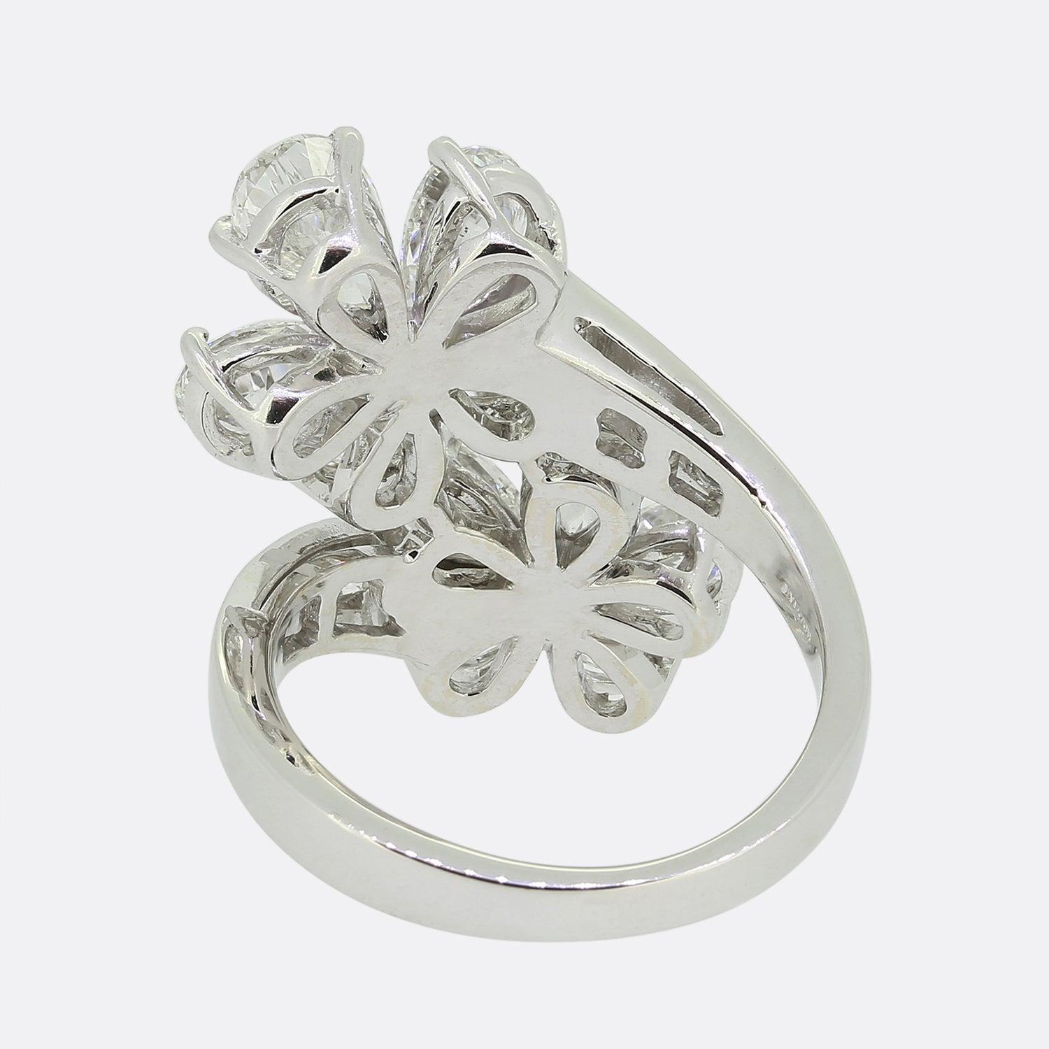 Anello Bvlgari Diamond Contraire Crossover In condizioni buone in vendita a London, GB