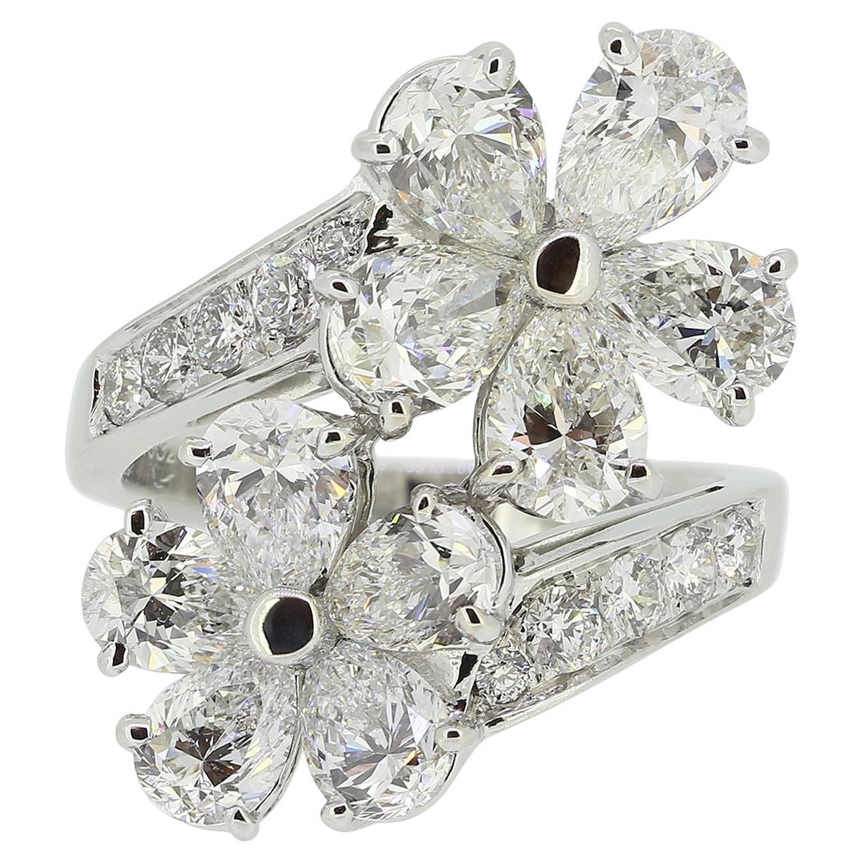 Bvlgari Diamond Contraire Crossover Ring