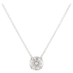 Bvlgari Diamond Corona Necklace 1.02 Carat GIA Certified