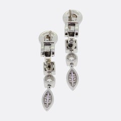 Bvlgari Diamond Drop Lucea Earrings