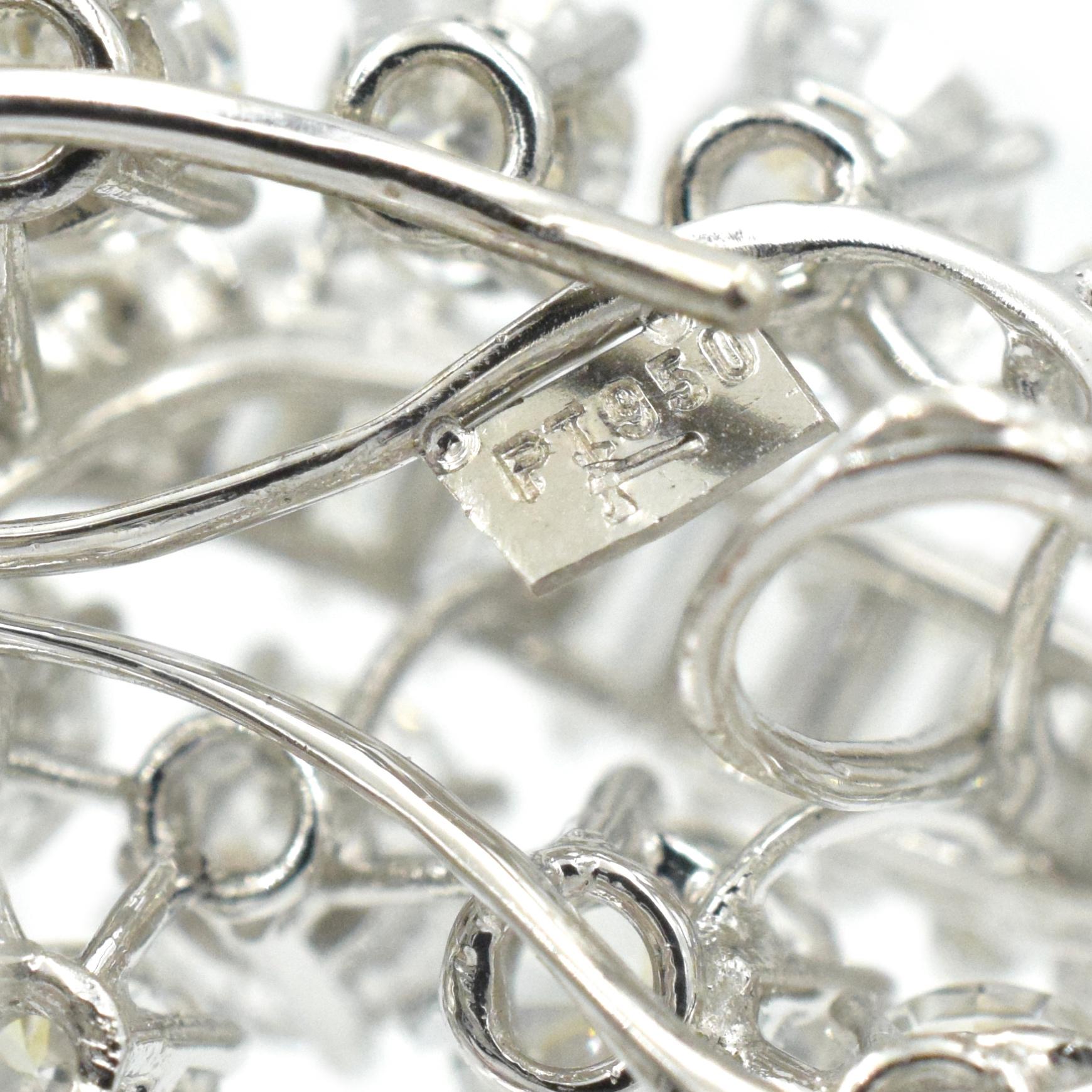 Bvlgari Diamond  Ear-Clips Platinum For Sale 3