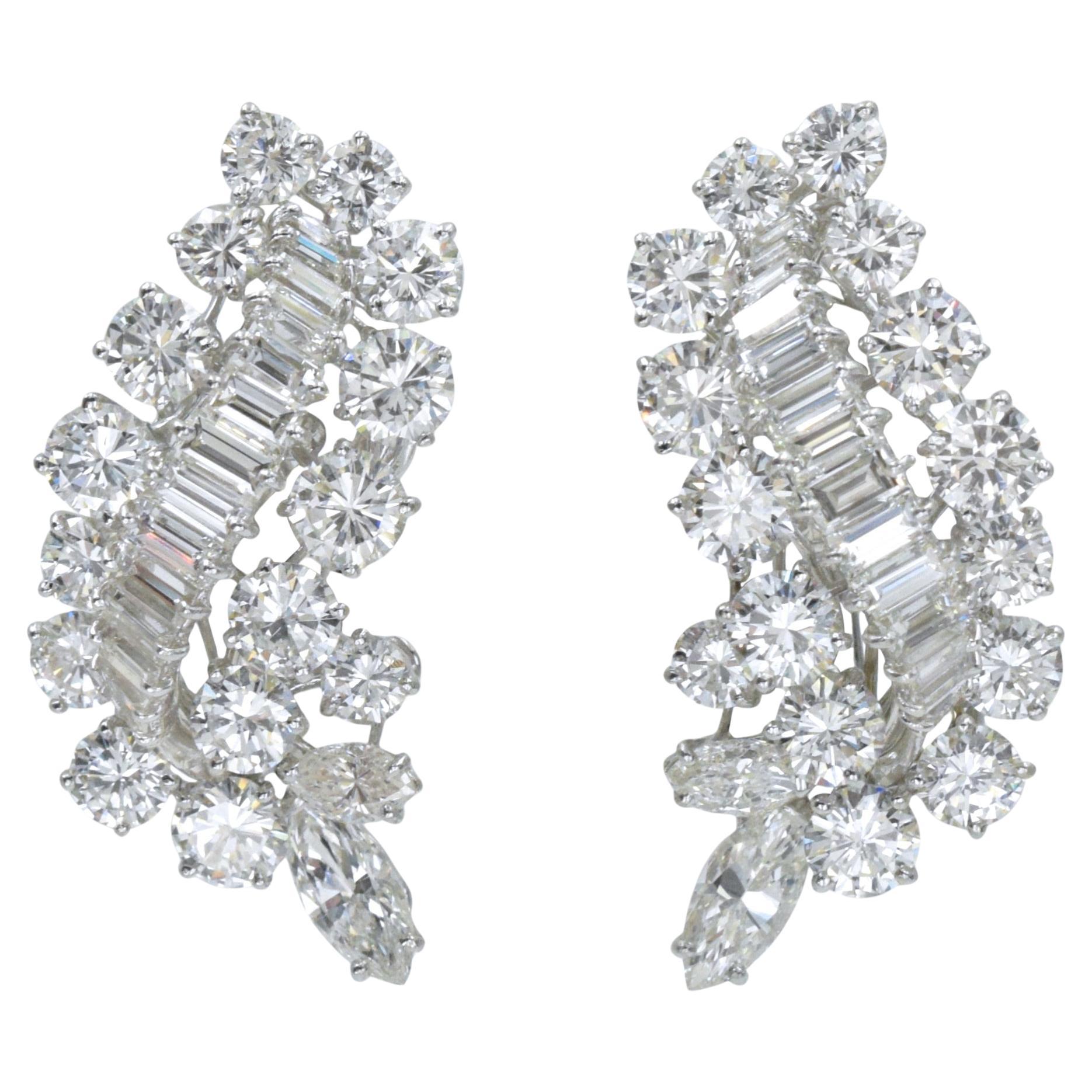 Bvlgari Diamante  Ear-Clips Platino