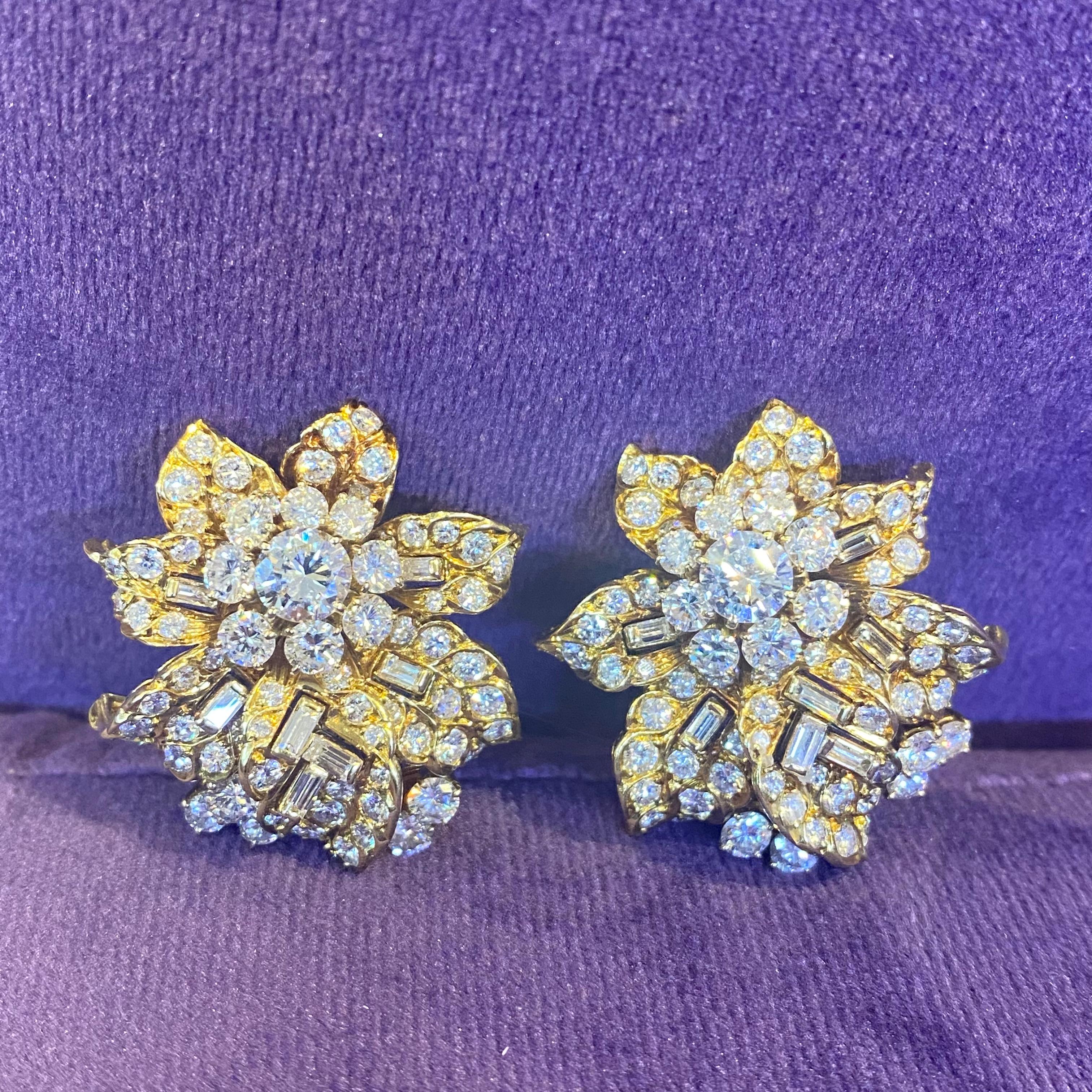 Bvlgari Diamond Earrings  In Excellent Condition In New York, NY