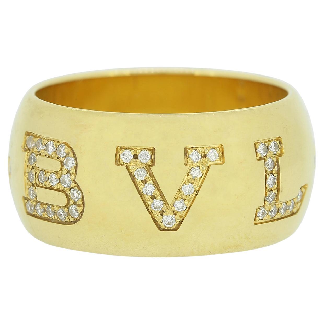 Anillo Bvlgari Monologo Diamante Talla N (54)