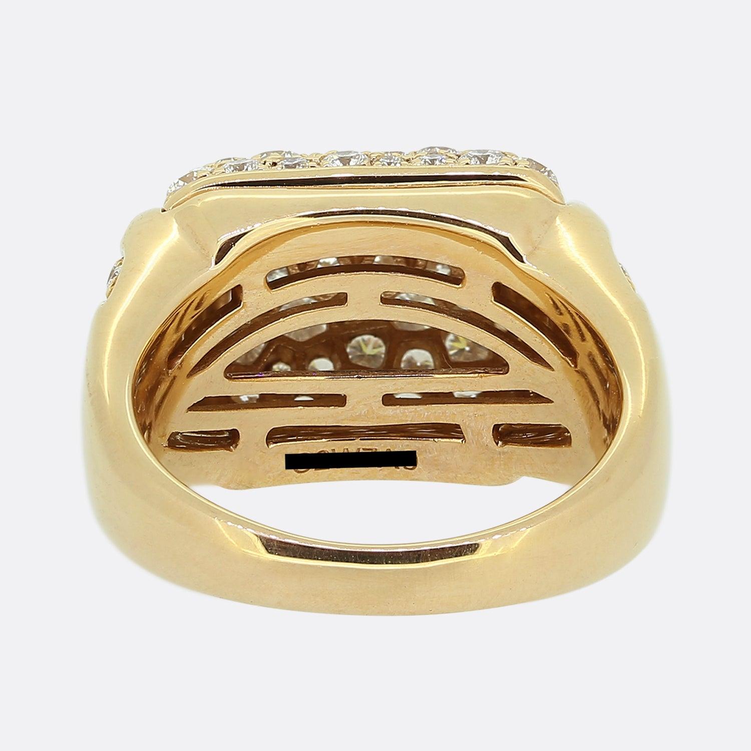 Bvlgari Diamond Musa Ring In Good Condition For Sale In London, GB