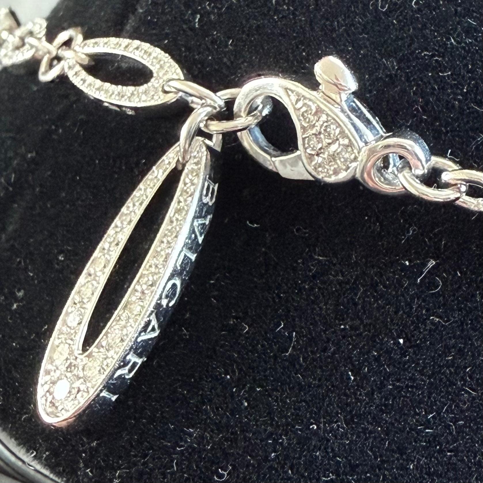 BVLGARI Diamond Necklace Circa 2008 For Sale 1