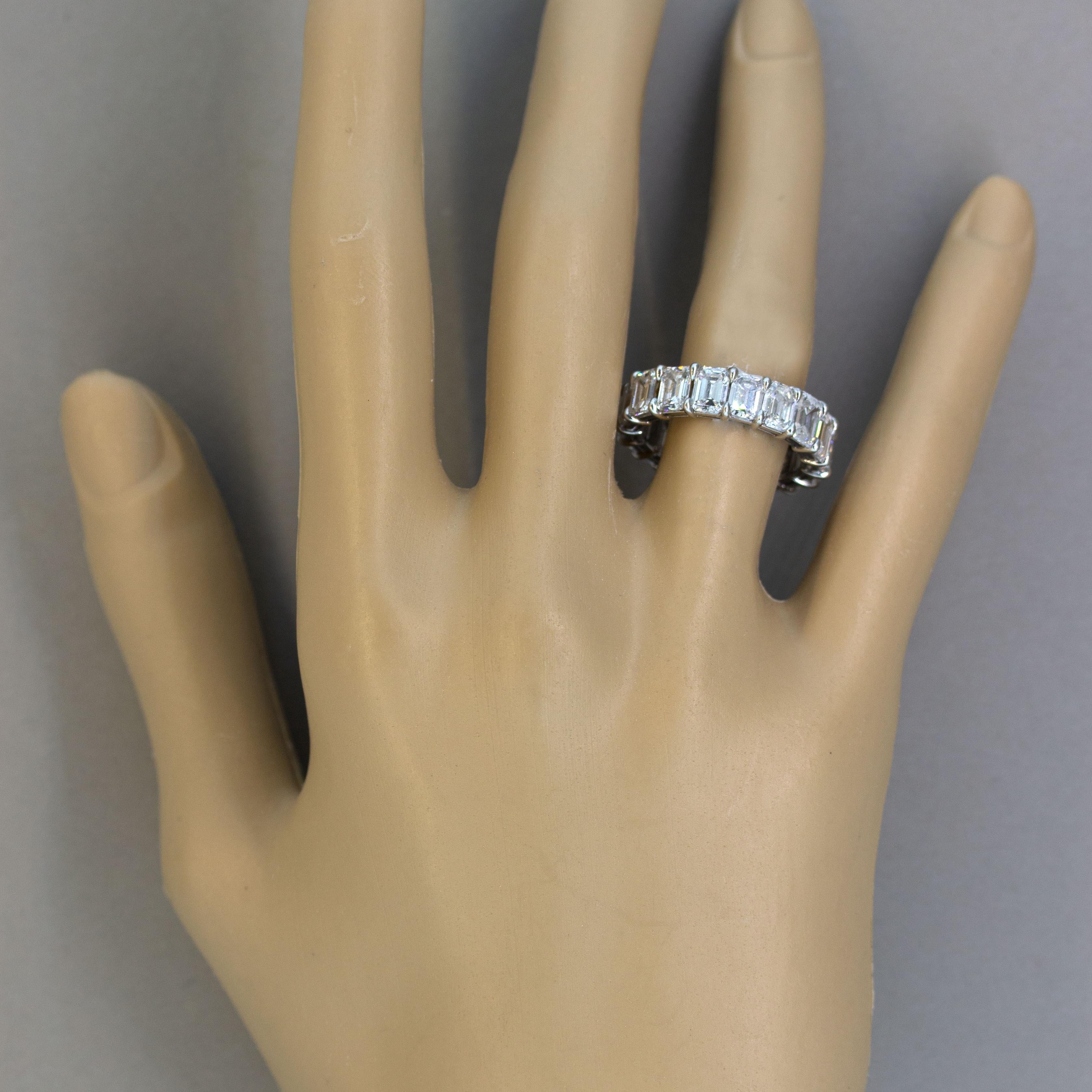 Women's Bvlgari Diamond Platinum Eternity Band Ring