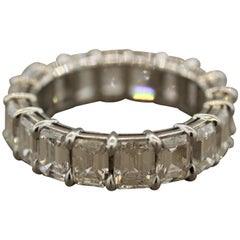 Bvlgari Diamond Platinum Eternity Band Ring