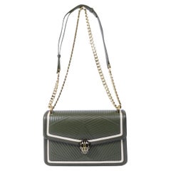 Bvlgari Diamond Quilted Serpenti Shoulder Bag