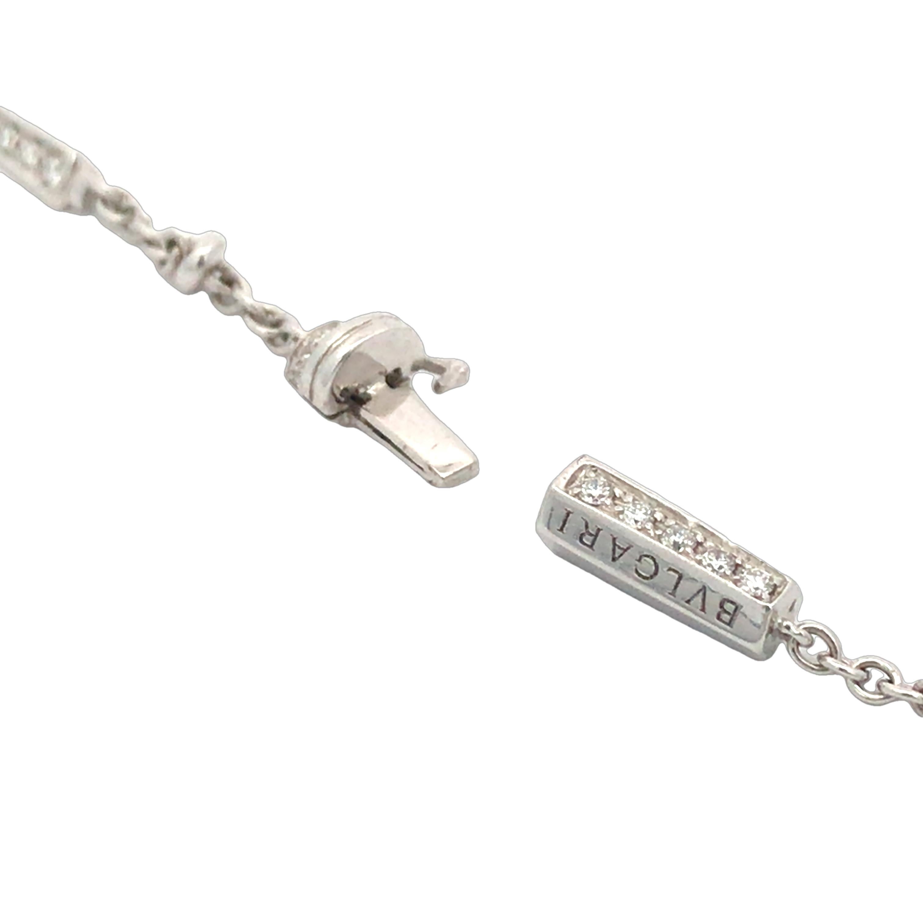 Bvlgari, Diamond Snake Necklace In Good Condition In New York, NY