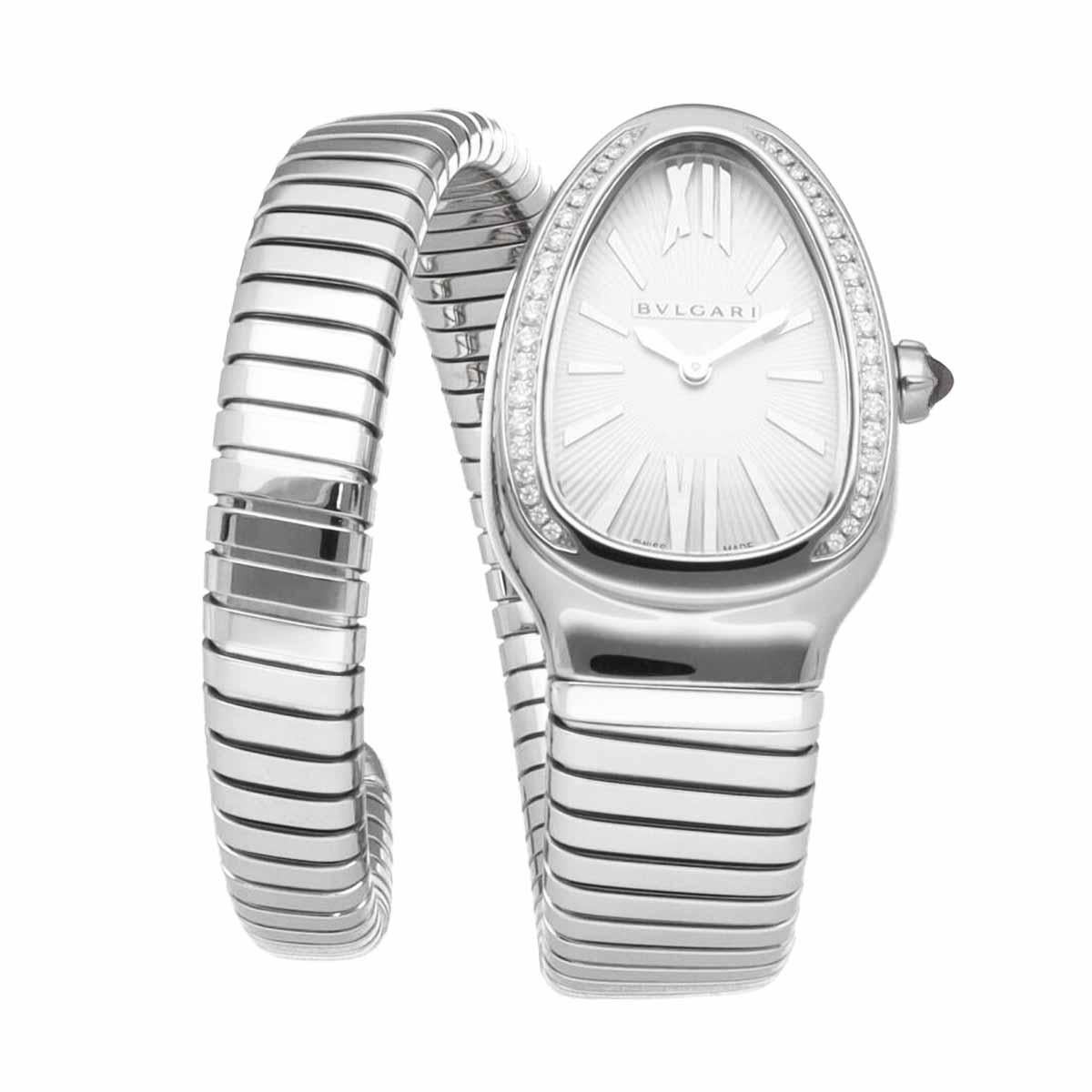 ■Item No.25020129
■Brand: BVLGARI
■Product Name: Serpenti Tubogas Watch
■Model/Reference Number: 101816 / SP35S
■Material: Diamond, Stainless Steel
■Wrist Size: S size Approx. 135mm / 5.31inch
■Band Width: Approx. 13mm / 0.51inch
■Case Size: