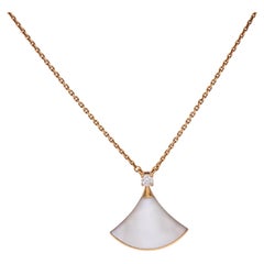 BVLGARI Diva's Dream 18K Rose Gold Pendant Necklace - 20mm
