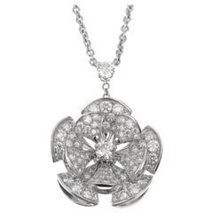 Collana Bvlgari Divas Dream 2,42ct con diamanti in oro bianco