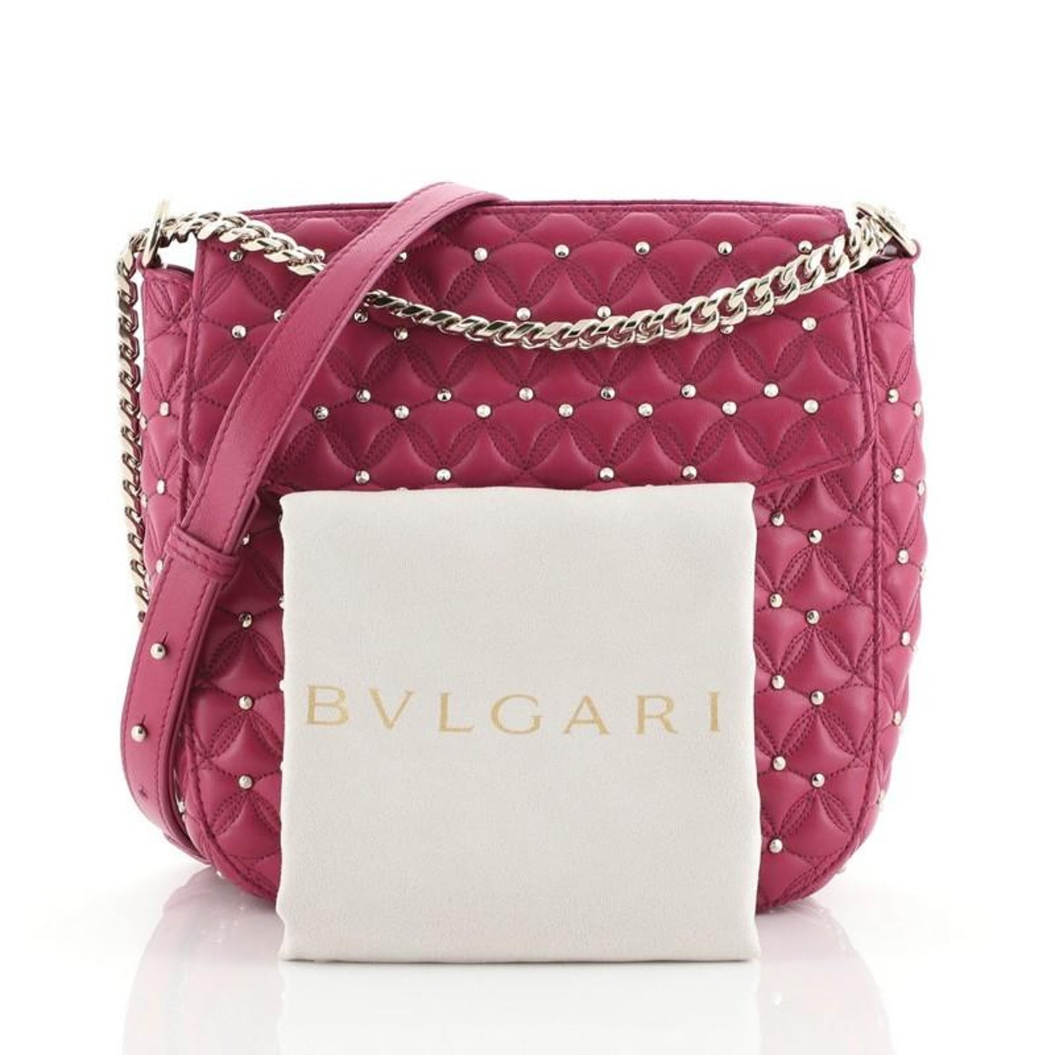 Bvlgari Divas Dream Bag Quilted Leather Medium At 1stdibs
