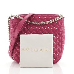 Bvlgari Divas Dream Bag Quilted Leather Medium