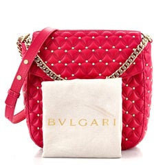 Bvlgari Divas Dream Bag Quilted Leather Medium