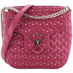 Bvlgari Divas Dream Bag Gestepptes Leder Medium