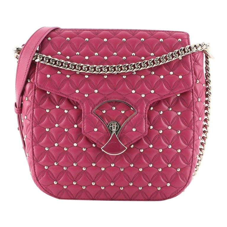 Bvlgari Divas Dream Bag Quilted Leather Medium